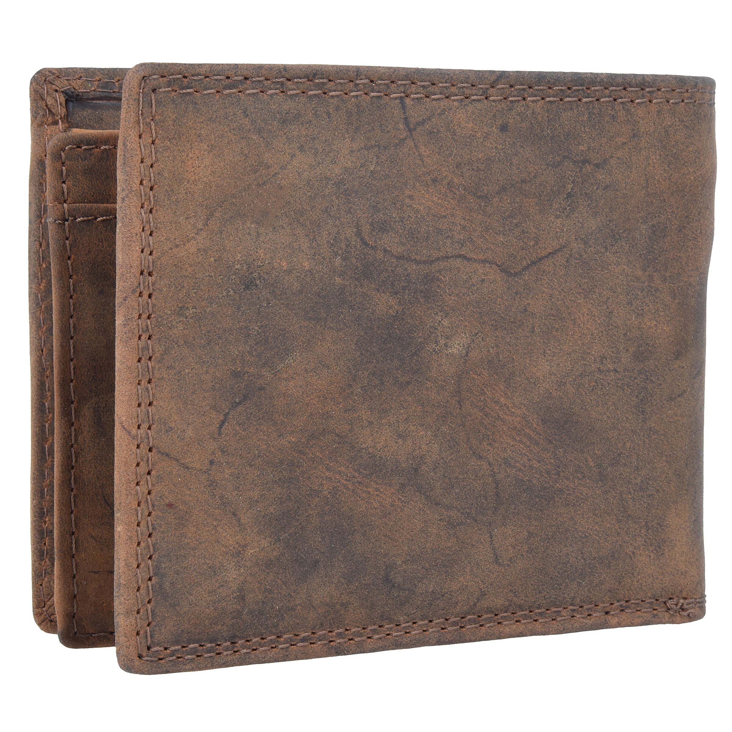 Portamonete 'Montenegro' di Greenland Nature in marrone