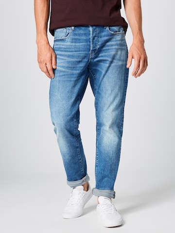 G-Star RAW Tapered Jeans i blå: framsida