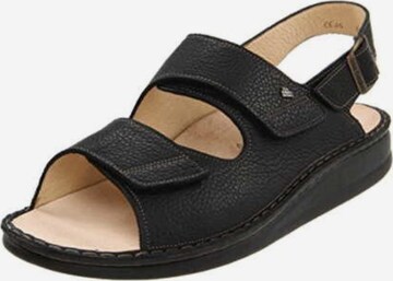 Finn Comfort Sandals in Black: front