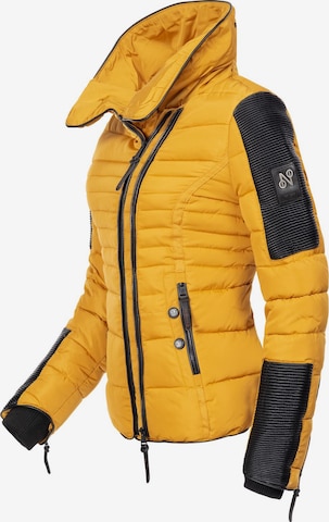NAVAHOO Winter Jacket 'Yuki ' in Yellow