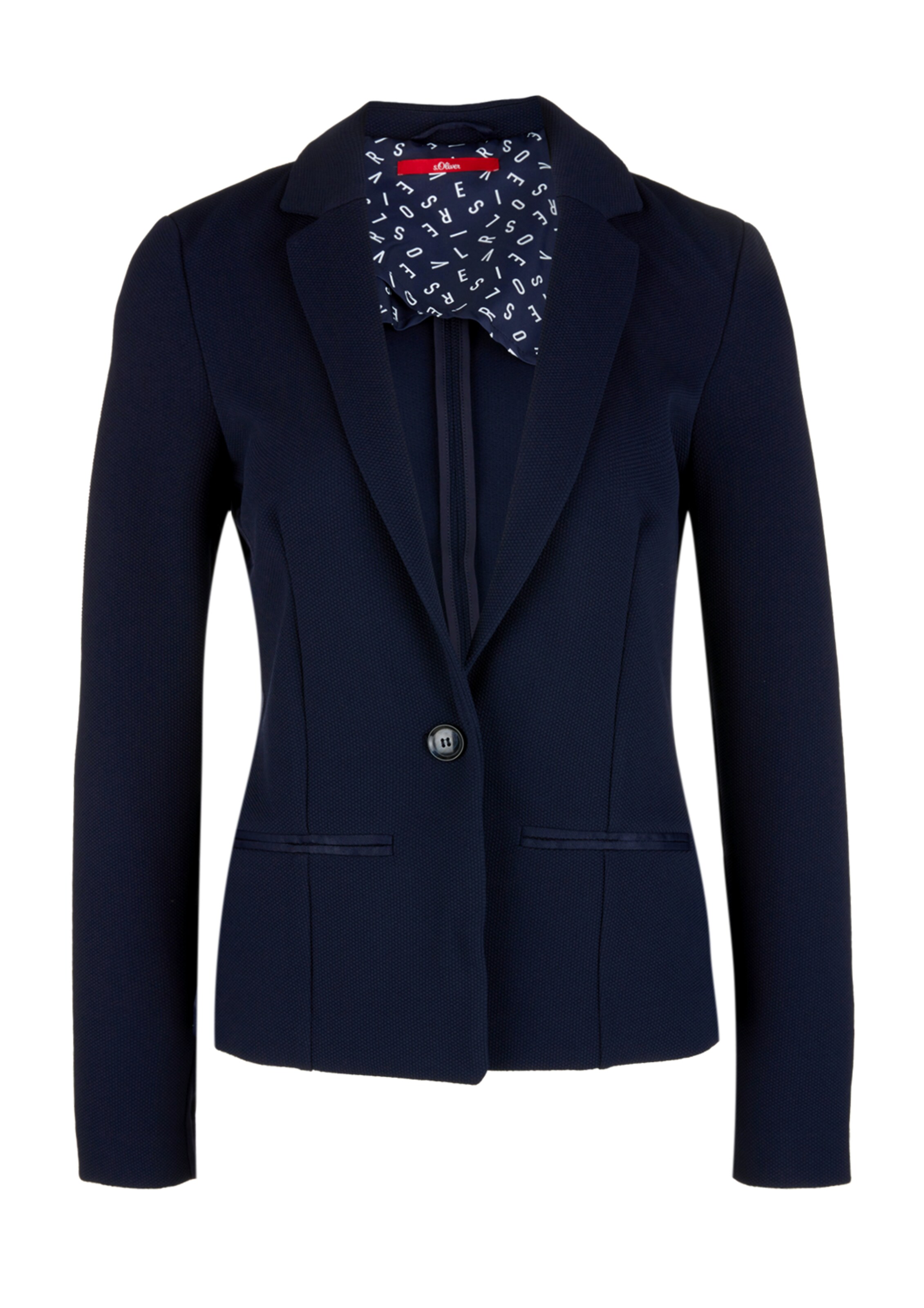s.Oliver - Blazer in dunkelblau
