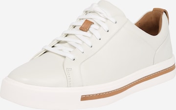 Baskets basses 'Maui' CLARKS en blanc : devant