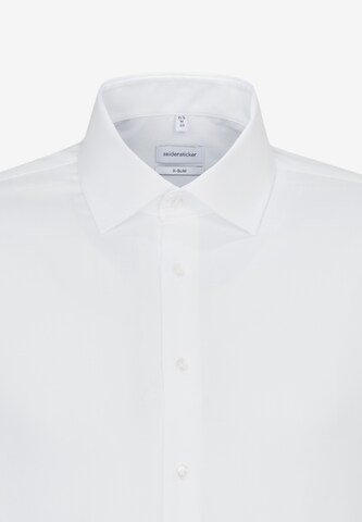 Coupe slim Chemise business SEIDENSTICKER en blanc