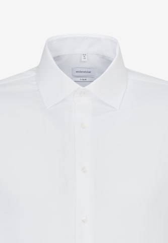 Coupe slim Chemise business SEIDENSTICKER en blanc