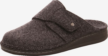 Finn Comfort Slippers in Grey: front