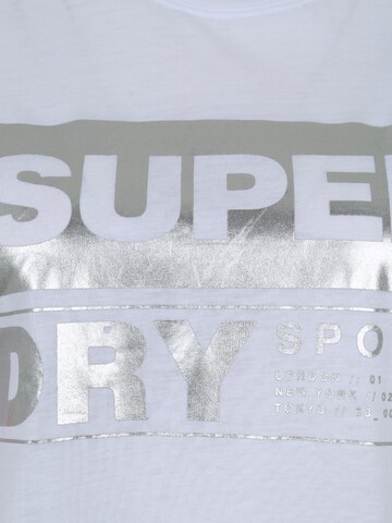 Tricou funcțional 'Street' de la Superdry pe alb