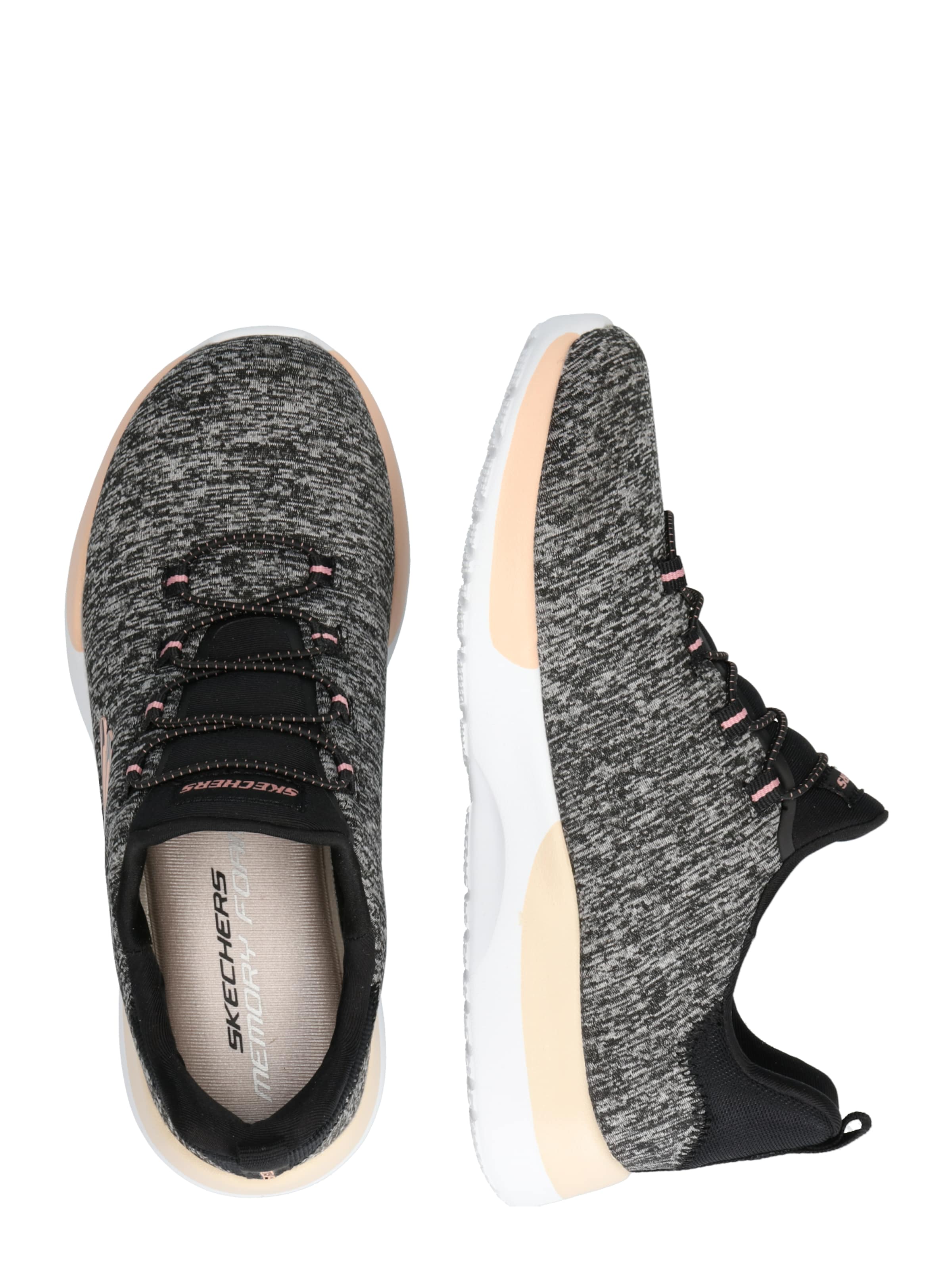 pilka SKECHERS Sportbačiai be auliuko 'Dynamight Break Through': šonas