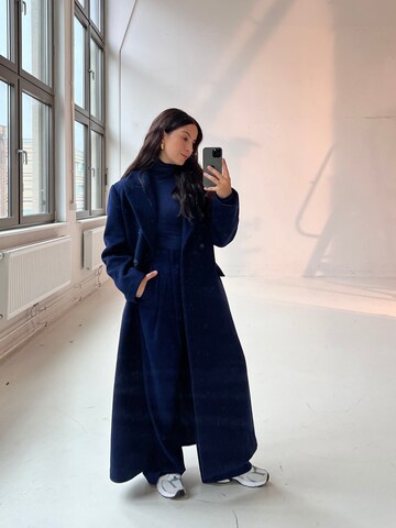 Blue Winter Look
