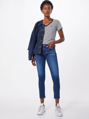 LEVI'S ® Shirt 'Perfect Vneck' in Grau