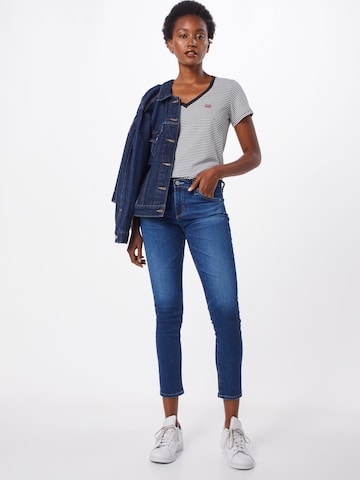 LEVI'S ® Shirt 'Perfect Vneck' in Grau