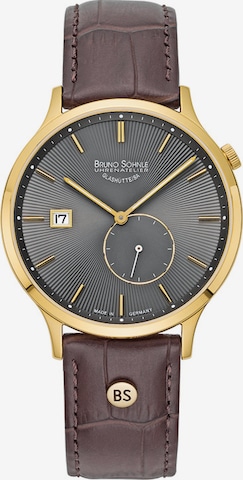 Bruno Söhnle Analog Watch in Brown: front