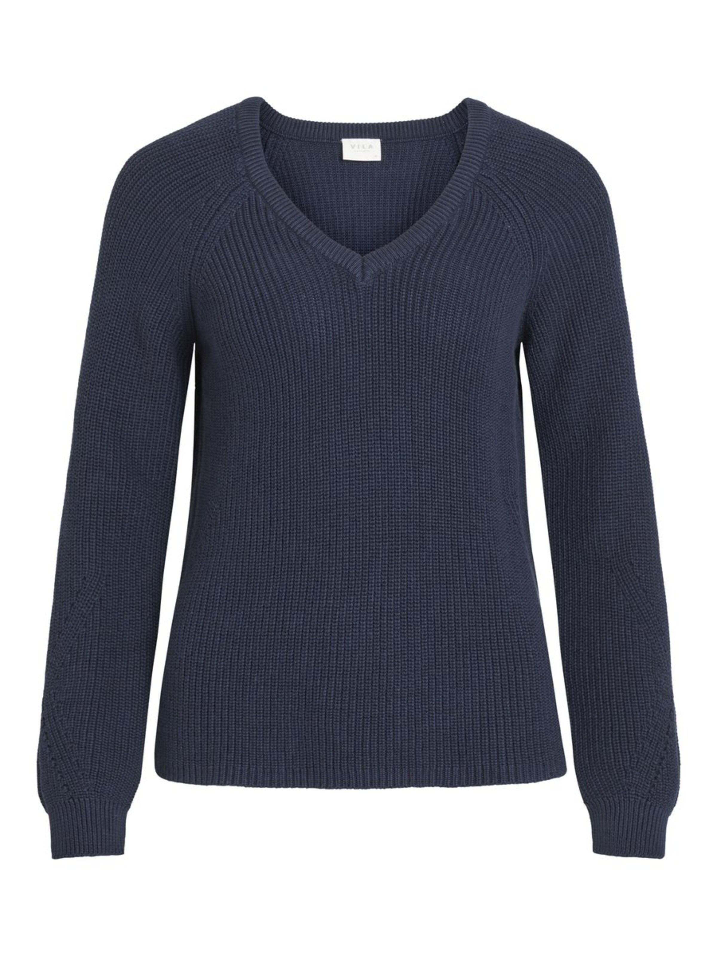 VILA - Trui in de kleur Navy