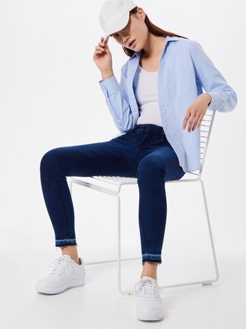 Skinny Jeans 'Nena' de la Gang pe albastru