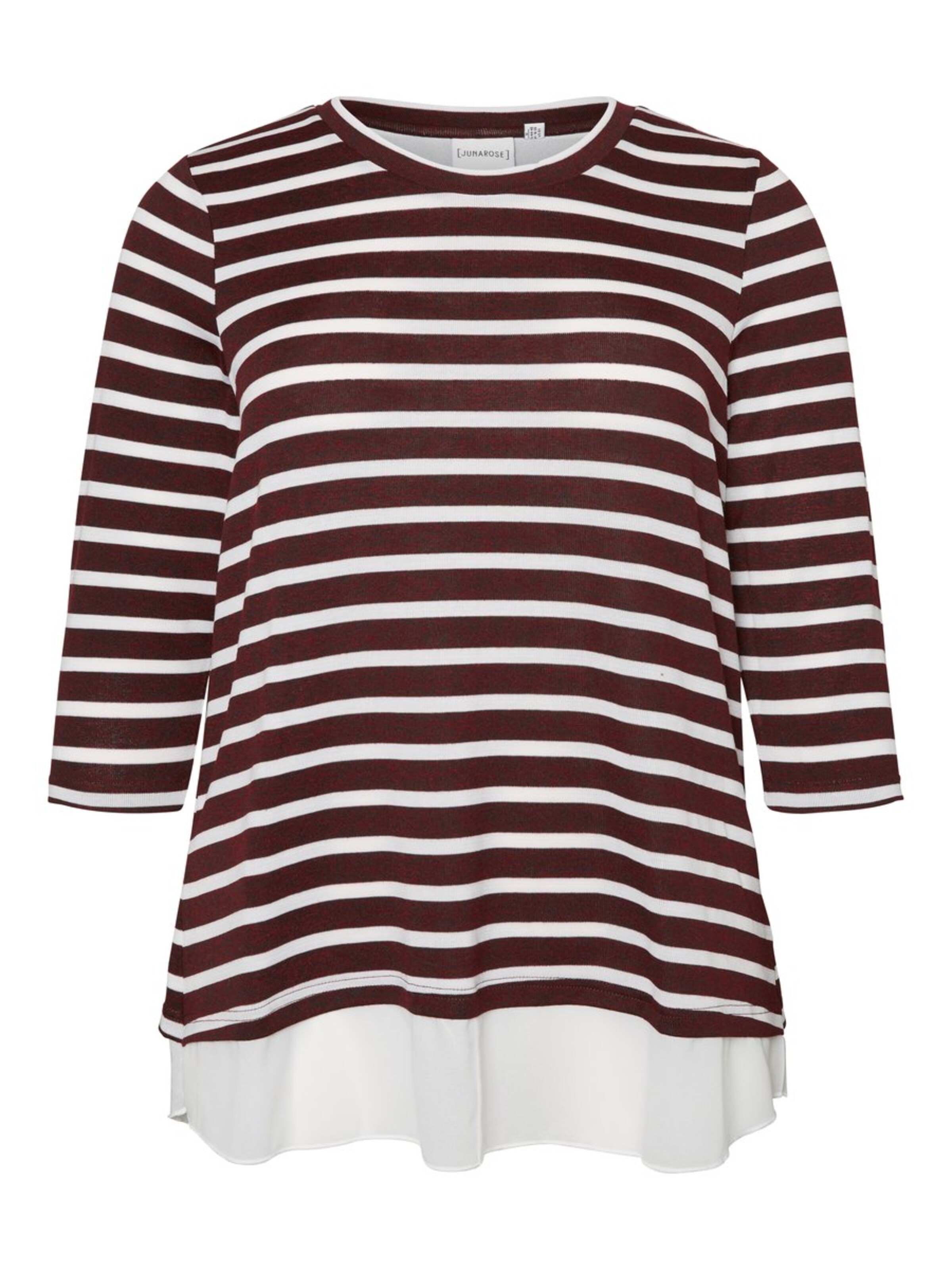 Junarose - Shirt in de kleur Bordeaux