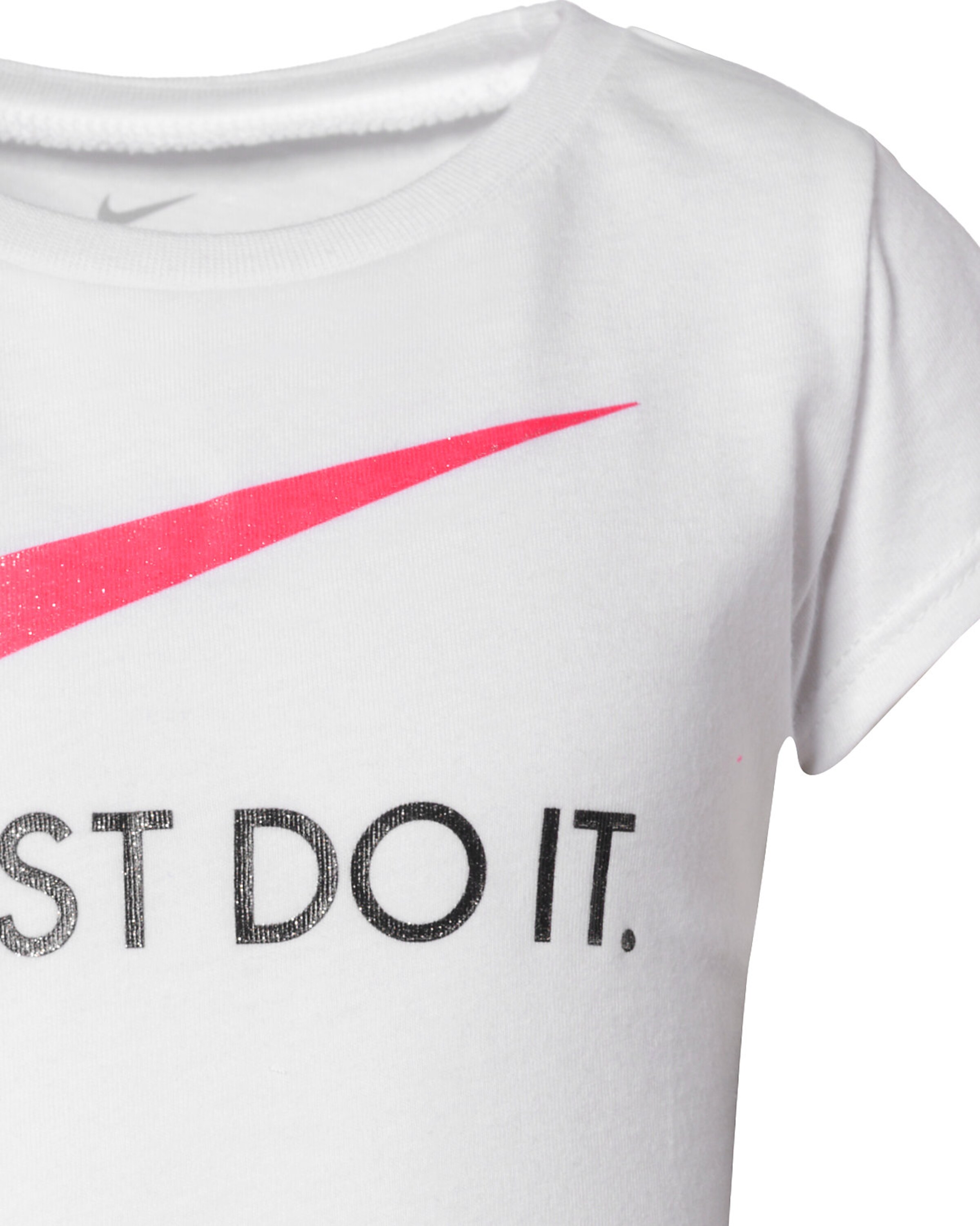 balta Nike Sportswear Marškinėliai 'Swoosh'