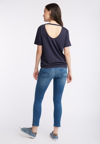 MUSTANG Skinny Jeans 'Gina' in Blau