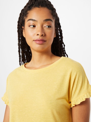 VILA Koszulka 'Baria' w kolorze żółty