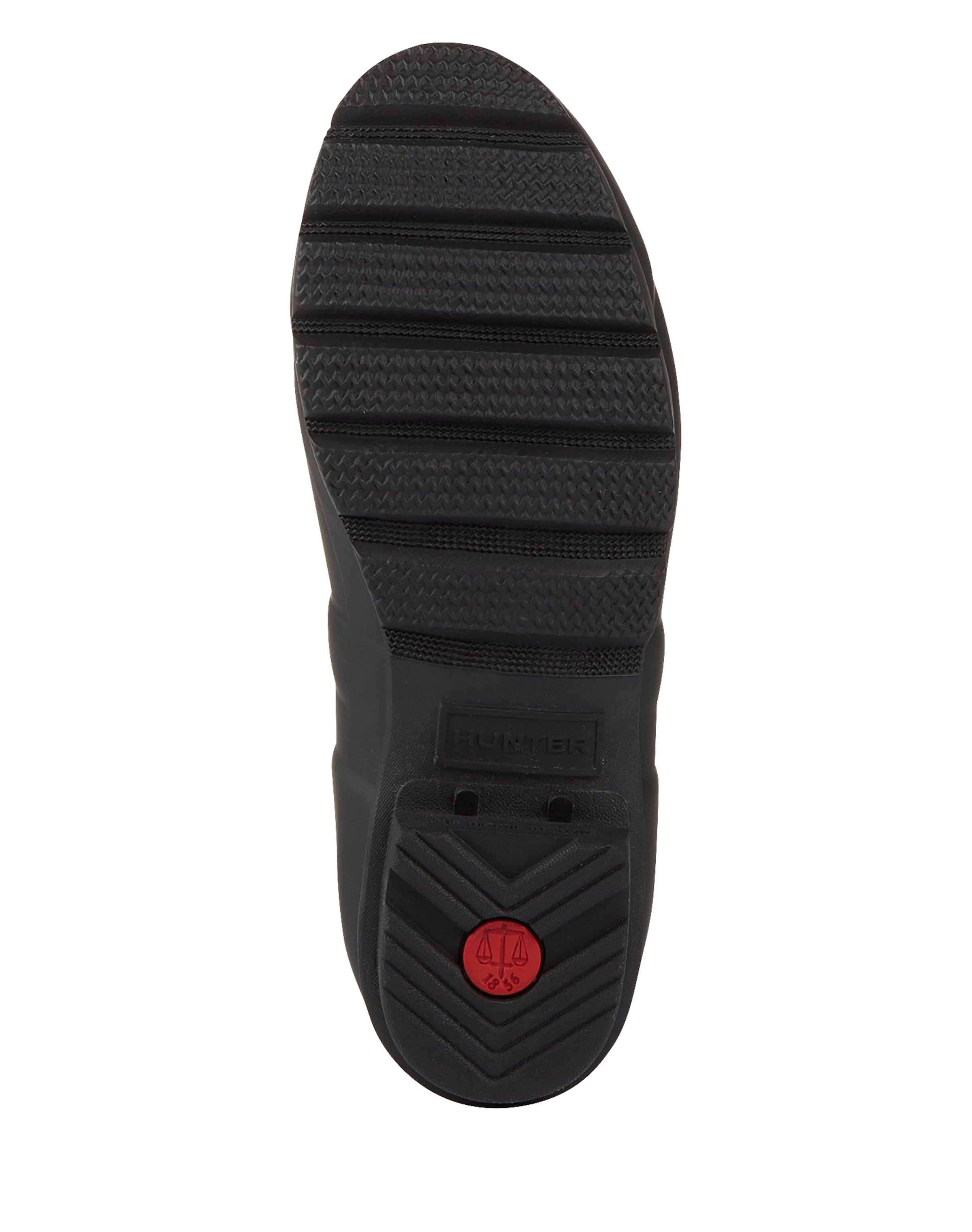 HUNTER Rubber boot 'Womens Original Tall' in Black: bottom