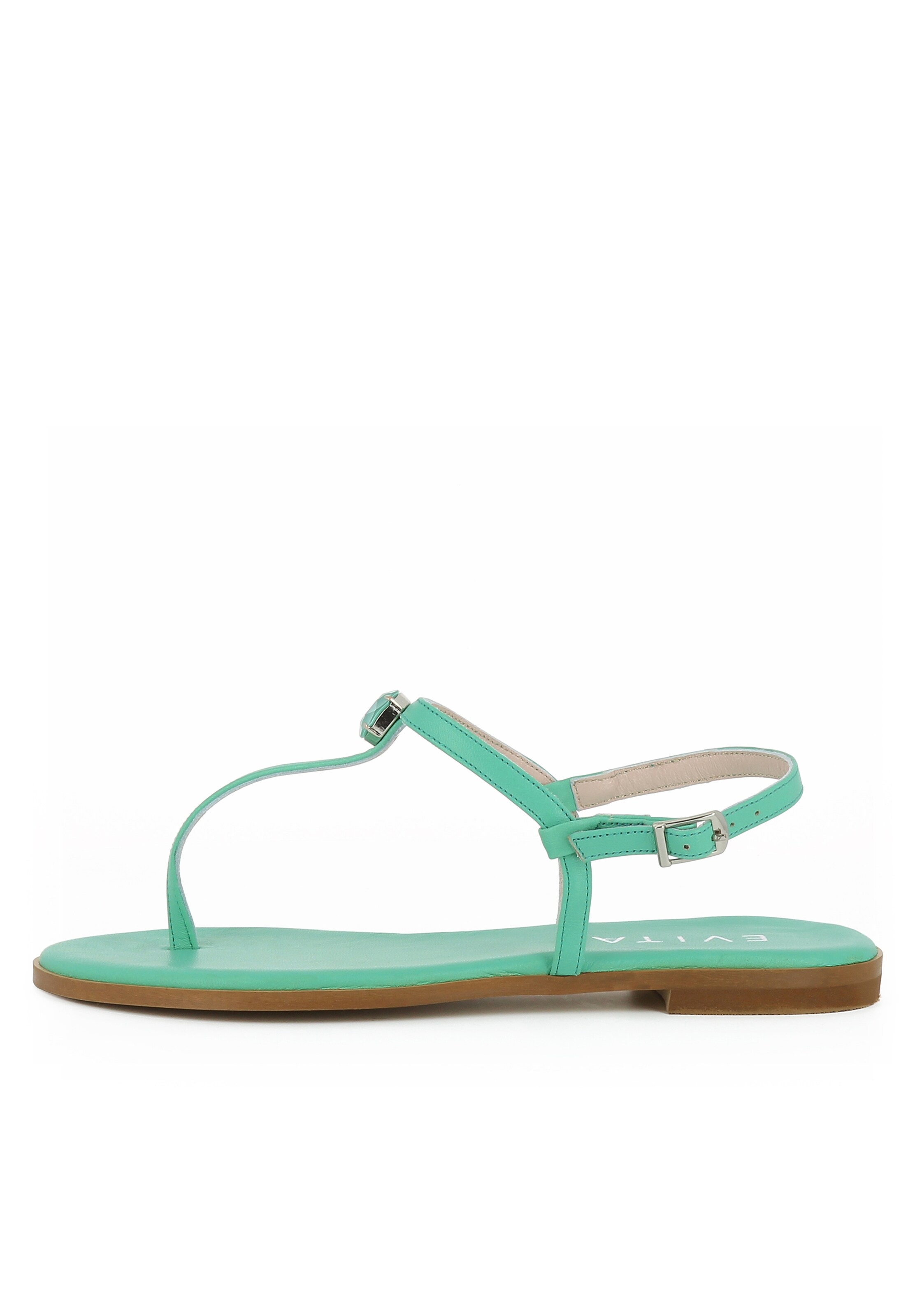 EVITA Teenslipper 'OLIMPIA' in Groen