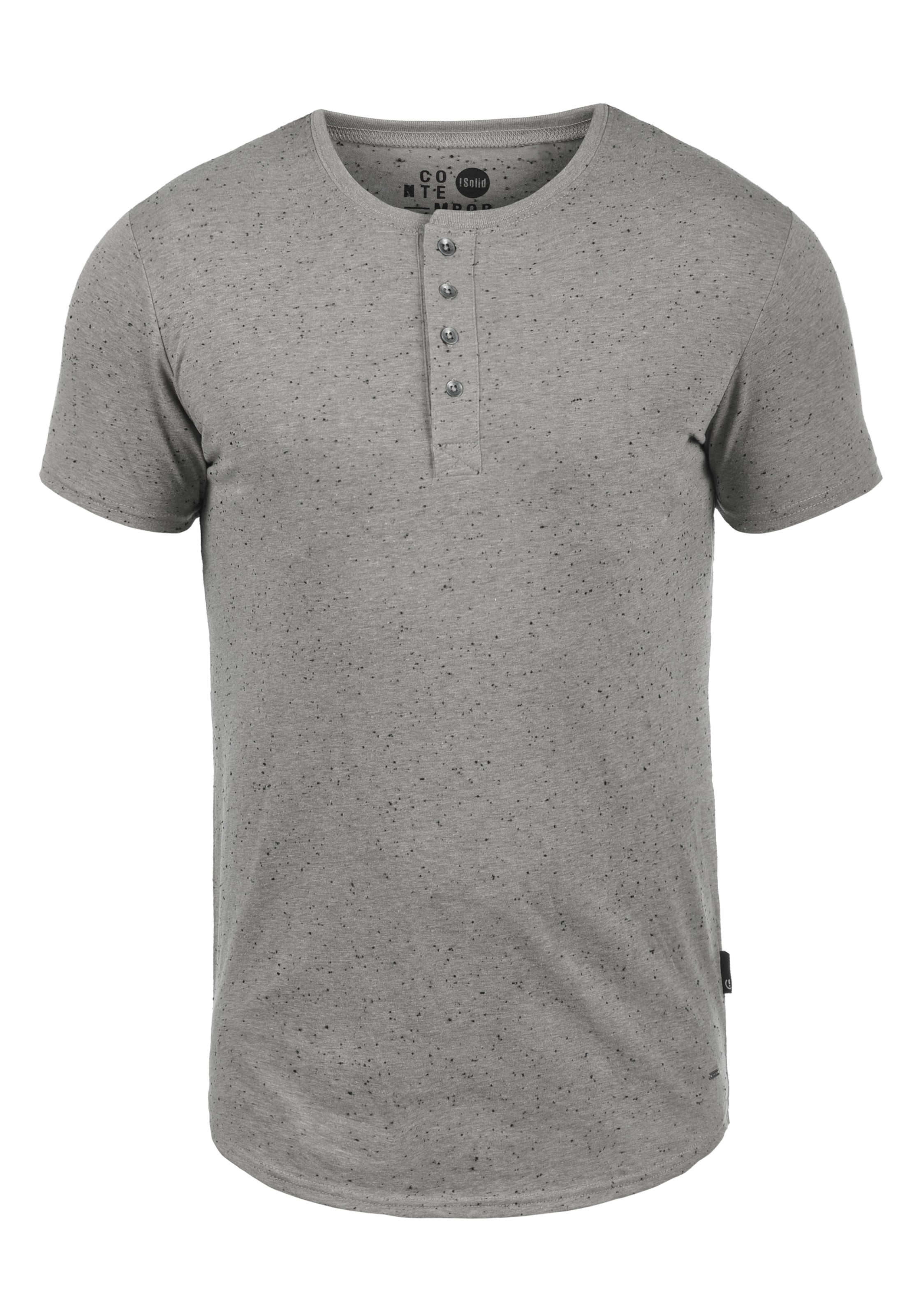 !Solid - Camisa 'Thai' em cinzento: frente