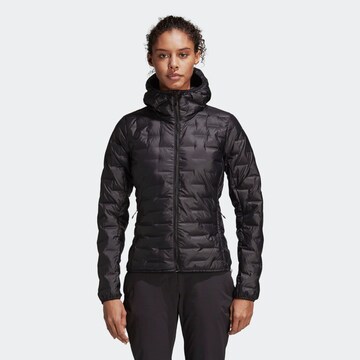 ADIDAS TERREX Outdoor Jacket in Black: front