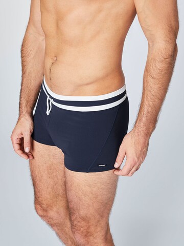 CHIEMSEE Regular Swim Trunks in Blue