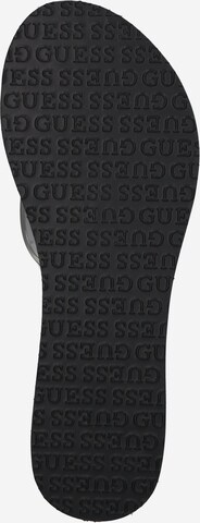 Séparateur d'orteils 'Enzy' GUESS en argent : en bas