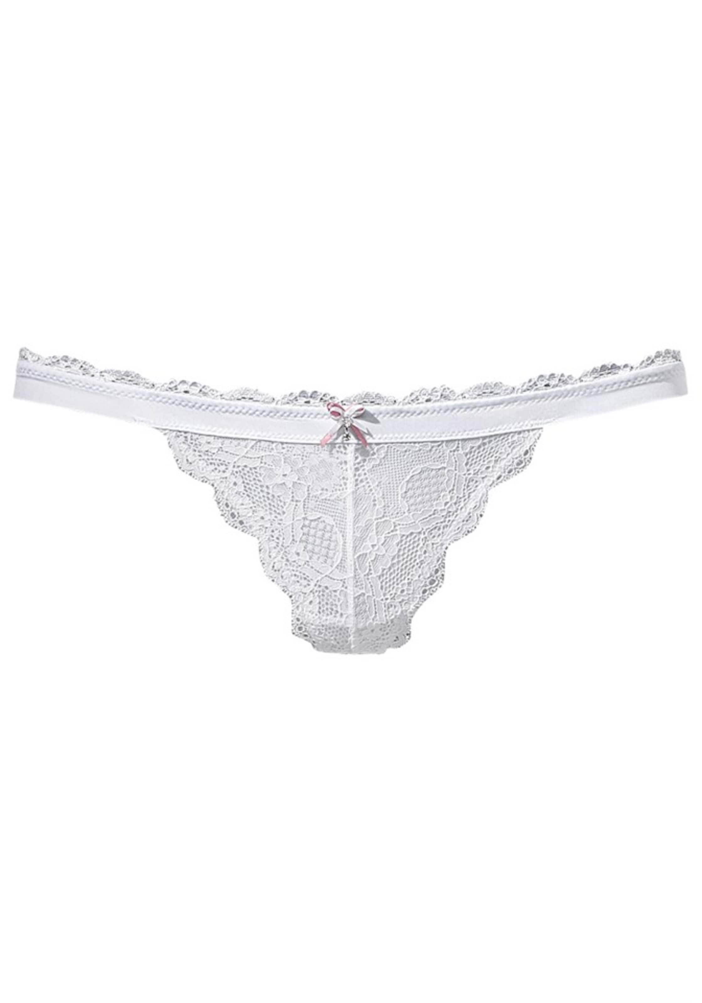 String di LASCANA in bianco: frontale