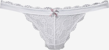 LASCANA Thong in White: front