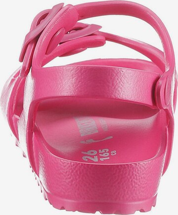 BIRKENSTOCK Sandals 'Rio' in Pink