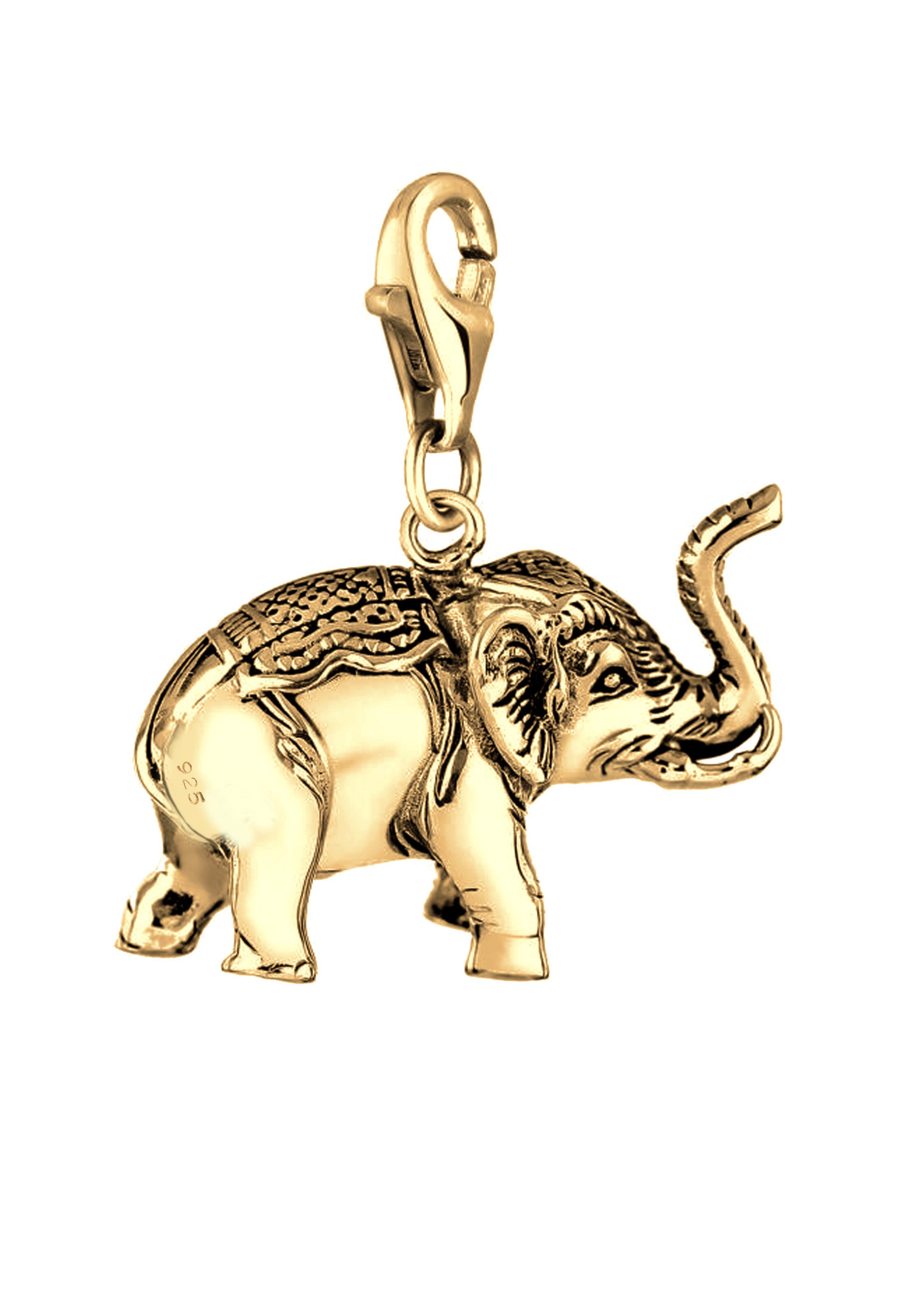 Nenalina Charm Bead, Elefant in Gold