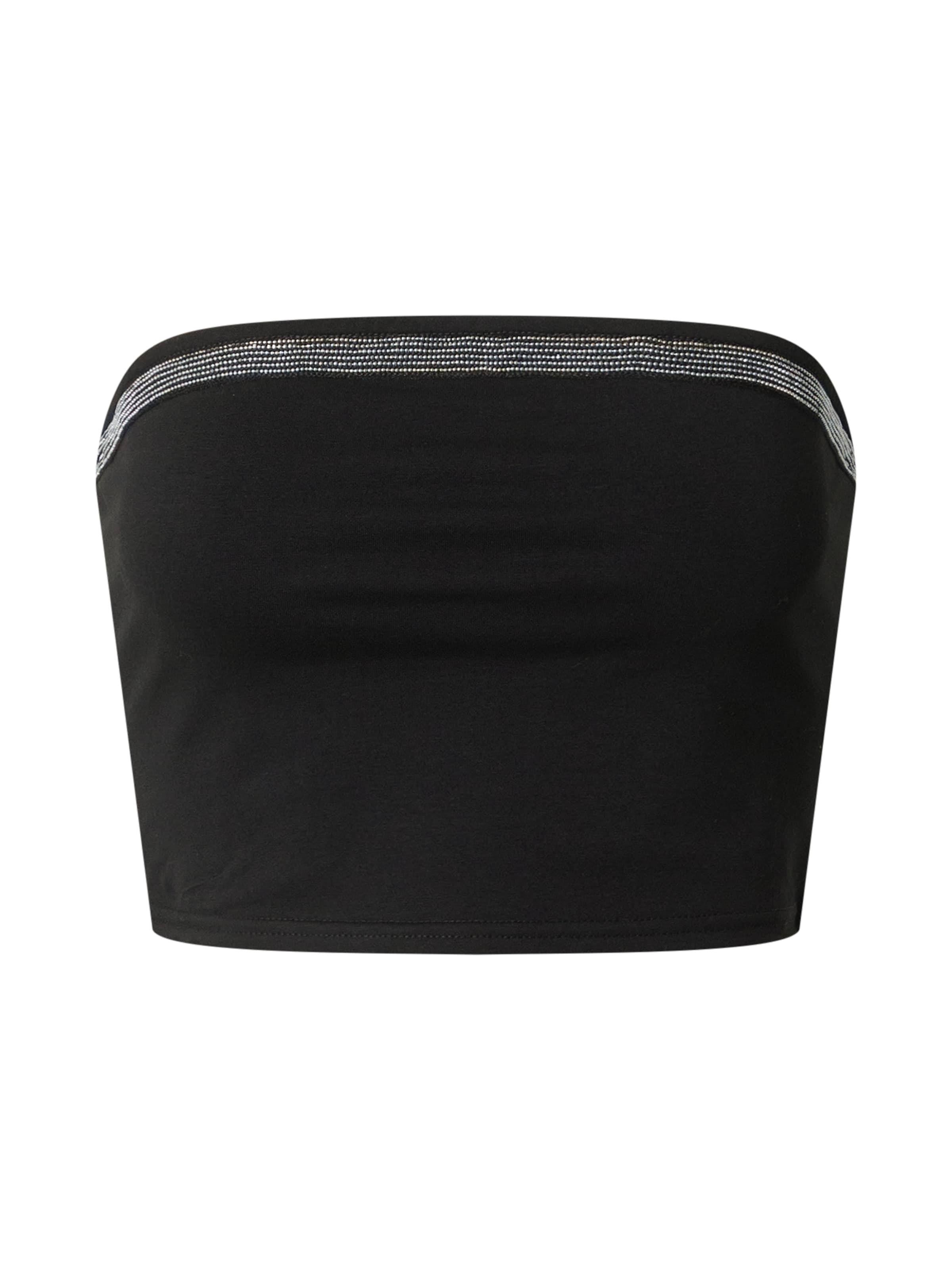 ABOUT YOU Top 'Sari' in Black: front