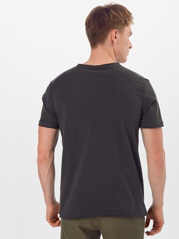 AMPLIFIED Regular Fit Shirt 'ROLLING STONES VINTAGE TONGUE' in Grau