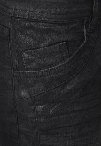 STREET ONE Slimfit Jeans 'Crissi' in Schwarz