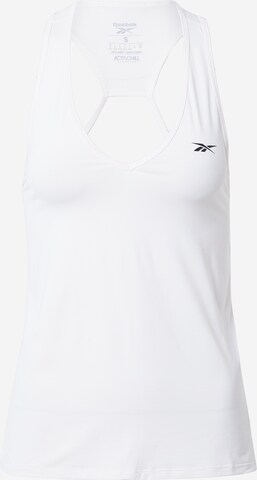 Reebok Sporttop in Wit: voorkant