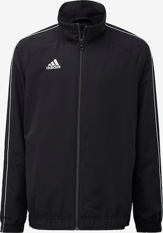 ADIDAS PERFORMANCE Athletic Jacket in Black: front