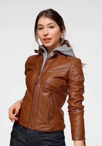 Gipsy by Mauritius Between-Season Jacket in Brown: front