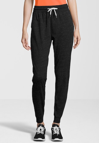 Athlecia Loose fit Workout Pants 'Clynen' in Black: front