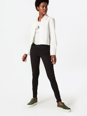 LEVI'S ® Skinny Jeans '711 Skinny' i svart