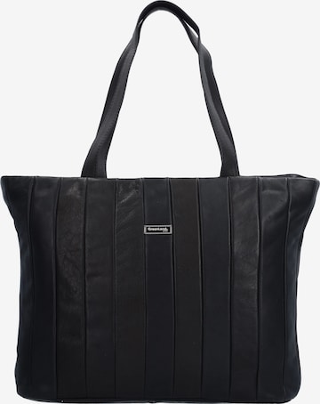 Greenland Nature Shopper in Black: front