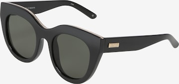 LE SPECS Sunglasses 'Air Heart' in Black: front
