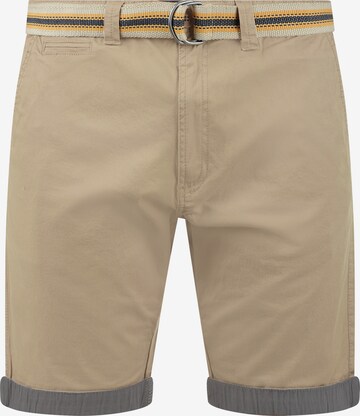 Regular Pantalon chino 'Lagos' !Solid en beige : devant