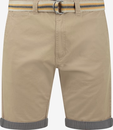 !Solid Regular Chino Pants 'Lagos' in Beige: front