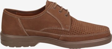 SIOUX Lace-Up Shoes 'Penol-XXL' in Brown