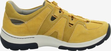 Wolky Athletic Lace-Up Shoes in Yellow