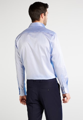 ETERNA Regular fit Button Up Shirt in Blue