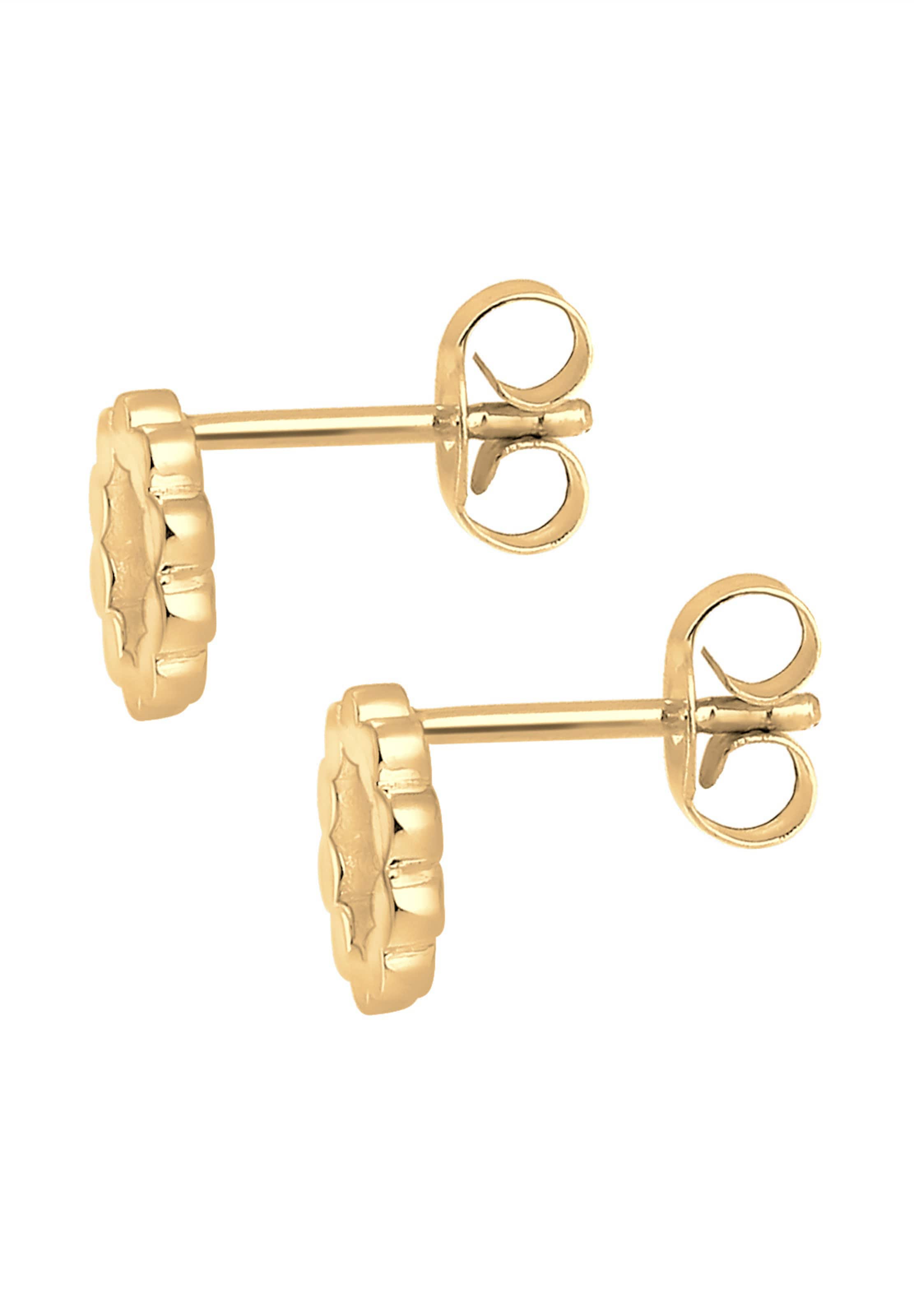 ELLI Earrings 'Kreis' in Gold