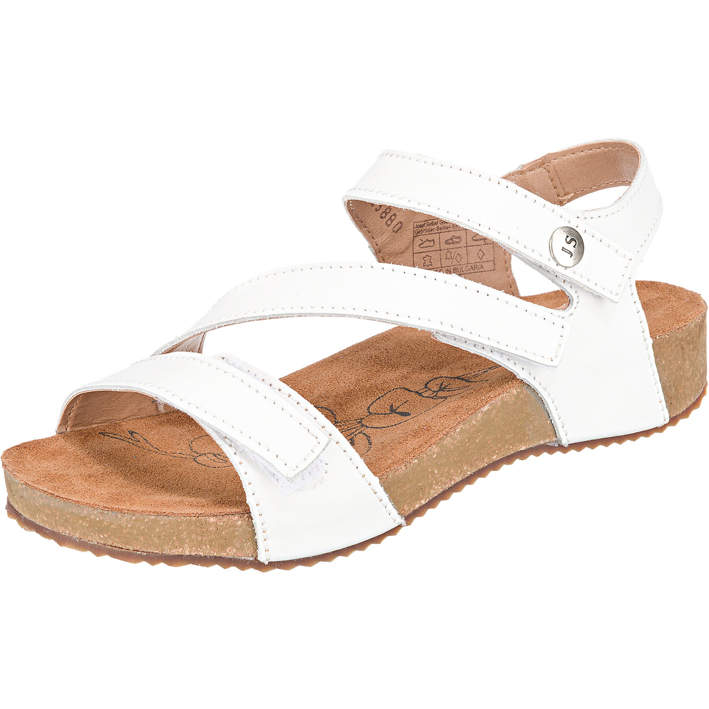 JOSEF SEIBEL Sandals 'Tonga' in White: front