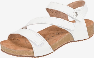 JOSEF SEIBEL Sandals 'TONGA' in White: front