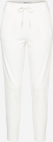 Pantalon à pince 'Poptrash' ONLY en blanc : devant